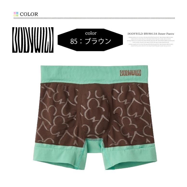 BODY WILD（ボディワイルド） GUNZE グンゼ ボクサーパンツ 前とじ