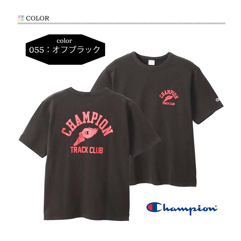 Champion チャンピオン ヴィンテージウォッシュ プリント 半袖T