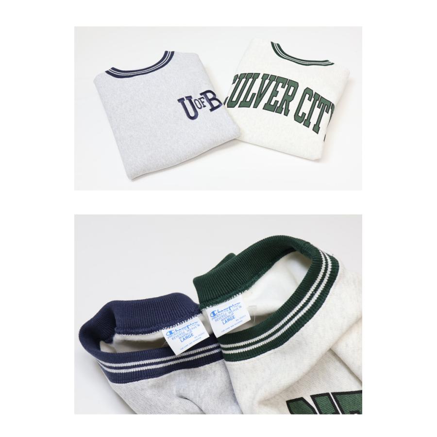 Champion（チャンピオン） リバースウィーブ ラインリブ スウェット