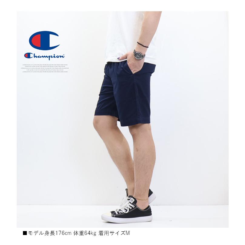 Champion（チャンピオン） コットンツイル ショートパンツ ショーツ