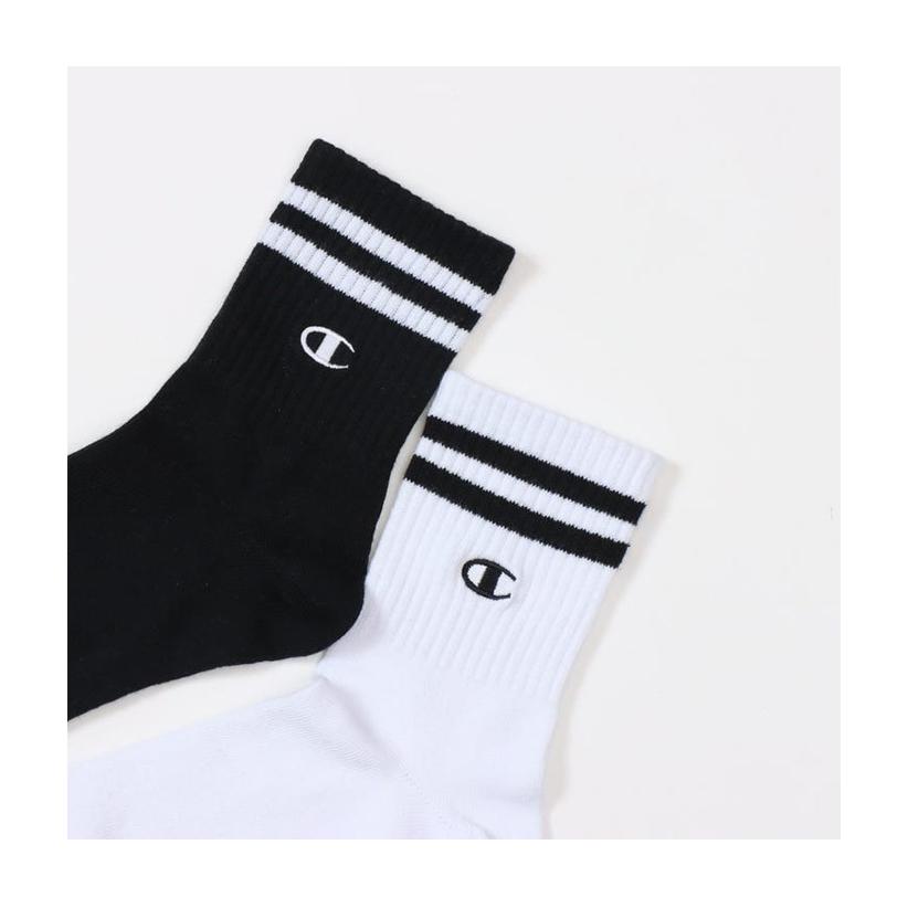 Champion（チャンピオン） 2P ロークルーソックス 25〜27cm 靴下 2足