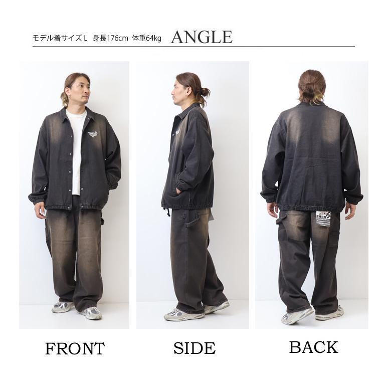 DC SHOES（ディーシーシューズ） デニム コーチジャケット ブルゾン