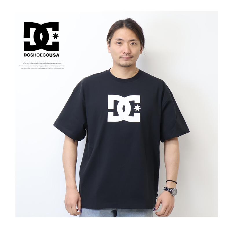 プリントTシャツ 大きいサイズ メンズ DCSHOES ロゴプリント クルーネック 半袖 ビッグロゴ C060515-08 DC SHOES（ディーシーシューズ） ディーシーシュー DCロゴプリント