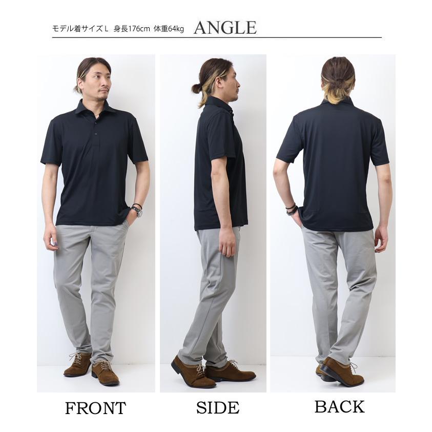 EDWIN エドウィン デニスラ ドレスポロ 半袖ポロシャツ 無地 メンズ 仕事着 ビジネスカジュアル 半ポロ 送料無料 EDB609 | EDWIN | 13