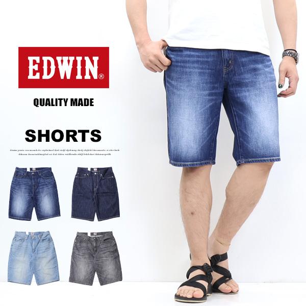 503 大きいサイズ EDWIN エドウィン ベーシック ショートパンツ