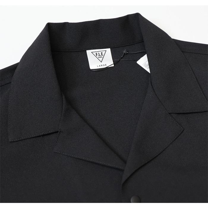 F.L.E SALE セール EDWIN エドウィン 半袖 オープンカラーシャツ 半袖