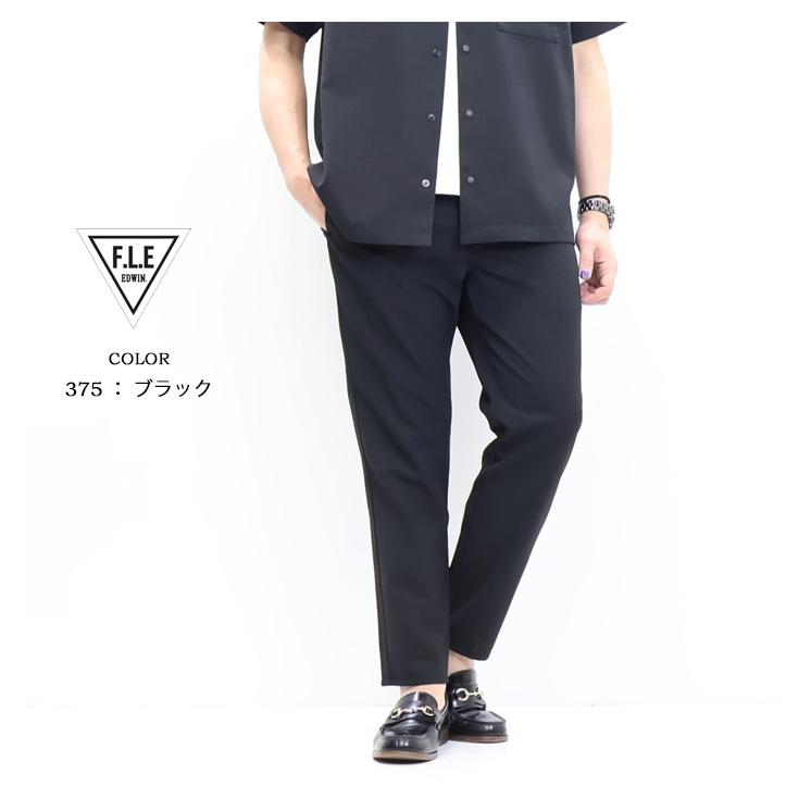 新品未使用品 ウエアーズボン F.L.E EDWIN エドウィン トラウザー ポリエステルリネンライク