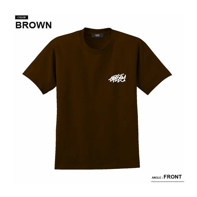 EYEDY アイディ プリント 半袖Tシャツ サークルロゴ 半T メンズ EYE