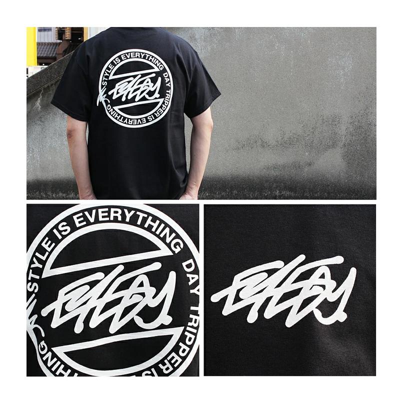 EYEDY アイディ プリント 半袖Tシャツ サークルロゴ 半T メンズ EYE