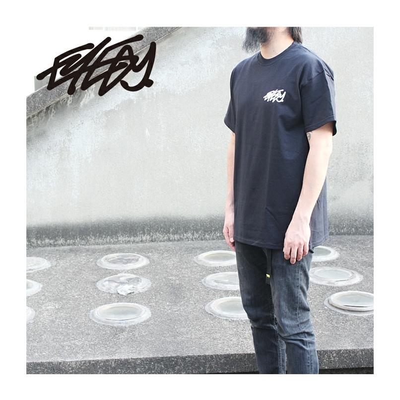 EYEDY アイディ プリント 半袖Tシャツ サークルロゴ 半T メンズ EYE