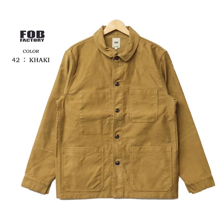 FOB FACTORY（エフオービーファクトリー） フレンチモールスキン
