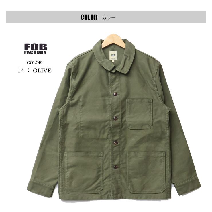 FOB FACTORY（エフオービーファクトリー） フレンチモールスキン