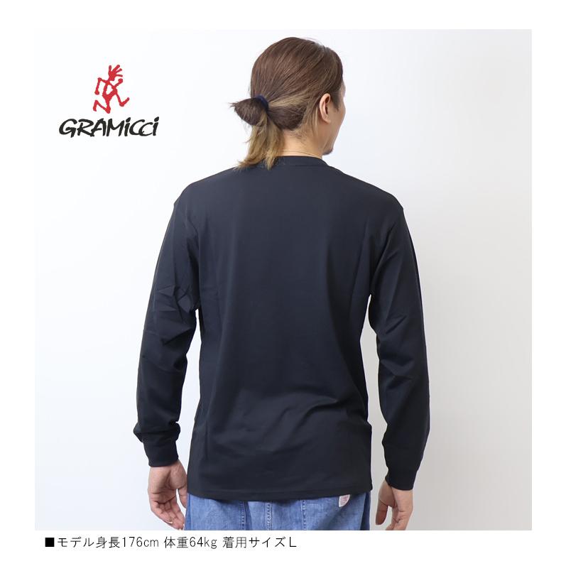 Gramicci（グラミチ） ワンポイントロゴ 長袖Tシャツ ロンT 長T