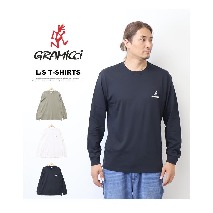 Gramicci（グラミチ） ワンポイントロゴ 長袖Tシャツ ロンT 長T