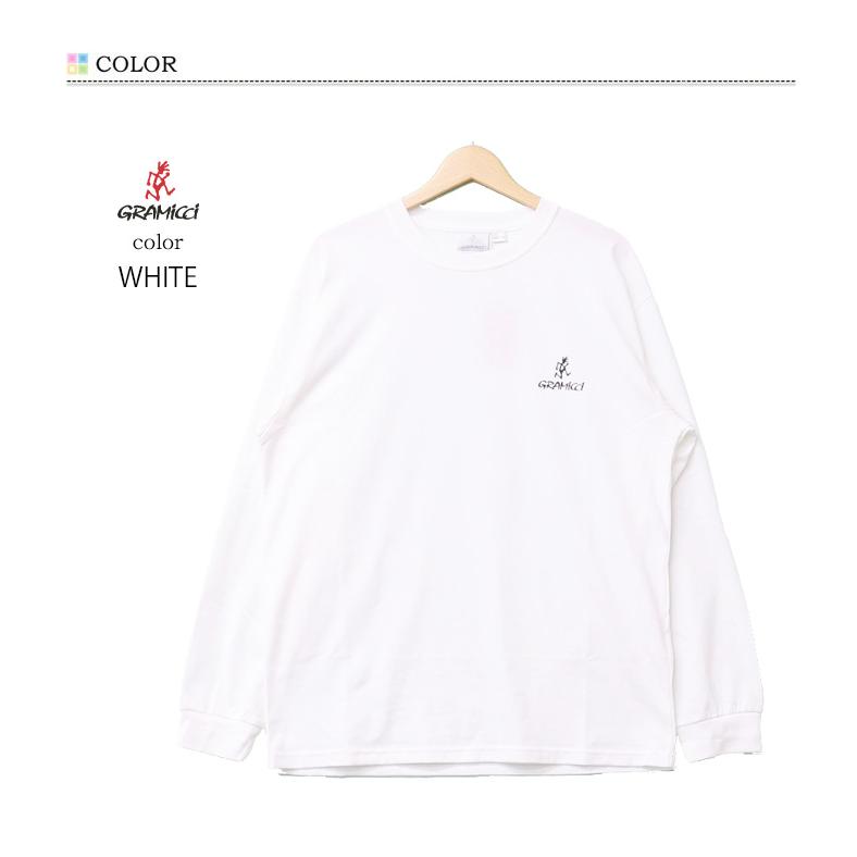 Gramicci（グラミチ） ワンポイントロゴ 長袖Tシャツ ロンT 長T