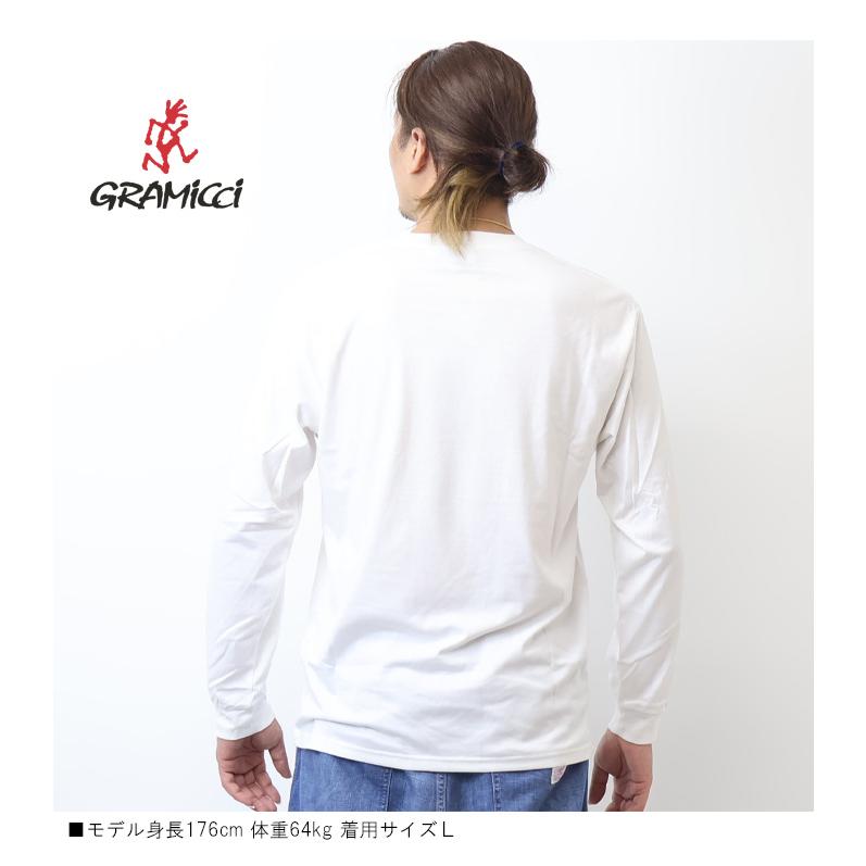 Gramicci（グラミチ） ワンポイントロゴ 長袖Tシャツ ロンT 長T