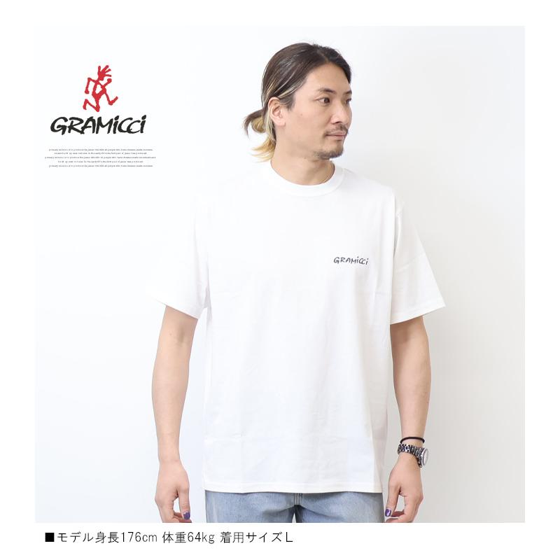Gramicci（グラミチ） GEARED UP プリント 半袖Tシャツ 半T メンズ 