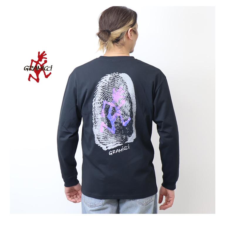 Gramicci（グラミチ） THUMBPRINT 長袖Tシャツ ロンT 長T メンズ 送料