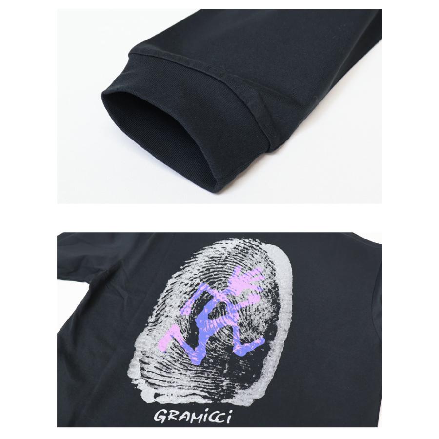 Gramicci（グラミチ） THUMBPRINT 長袖Tシャツ ロンT 長T メンズ 送料