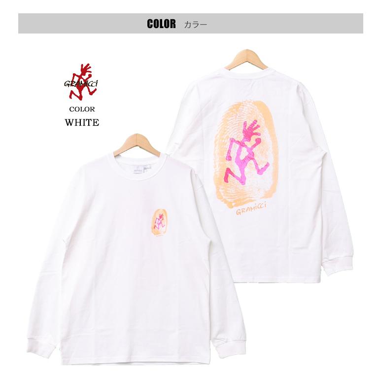 GRAMICCI（グラミチ） THUMBPRINT 長袖Tシャツ ロンT 長T メンズ 送料