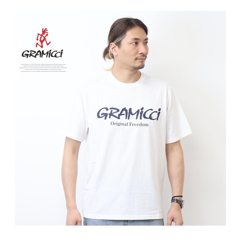 Gramicci（グラミチ） ORIGINAL FREEDOM LOGO 半袖Tシャツ プリント 半