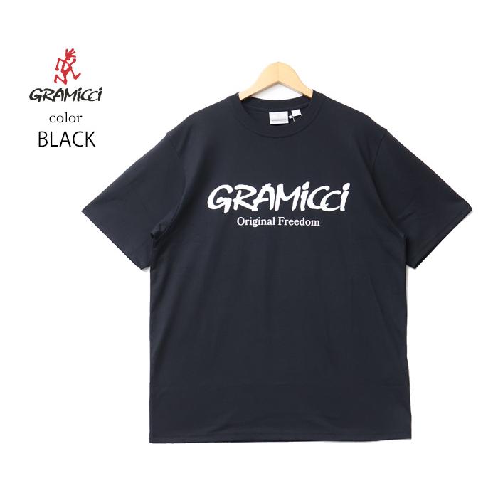 Gramicci（グラミチ） ORIGINAL FREEDOM LOGO 半袖Tシャツ プリント 半