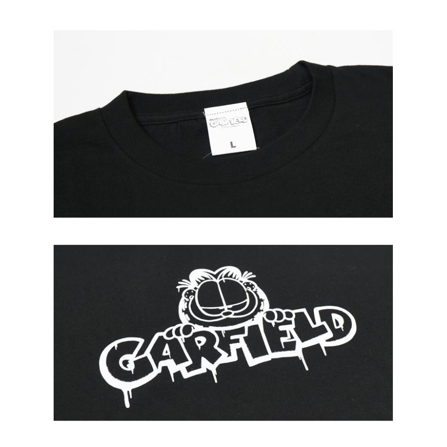GARFIELD ガーフィールド プリント 半袖Tシャツ 半T メンズ GF2025001