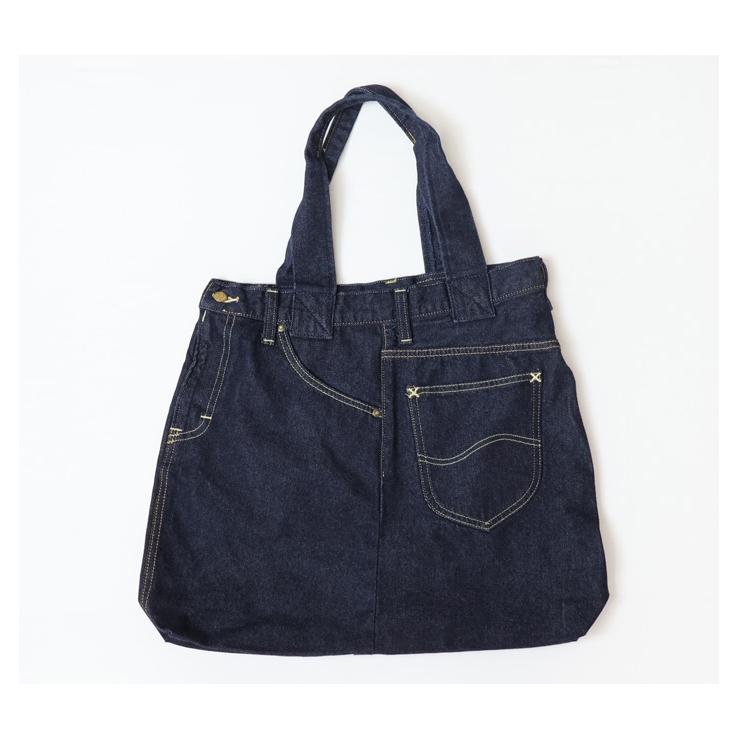 Lee（リー） リメイク ライダース トートバッグ デニム メンズ