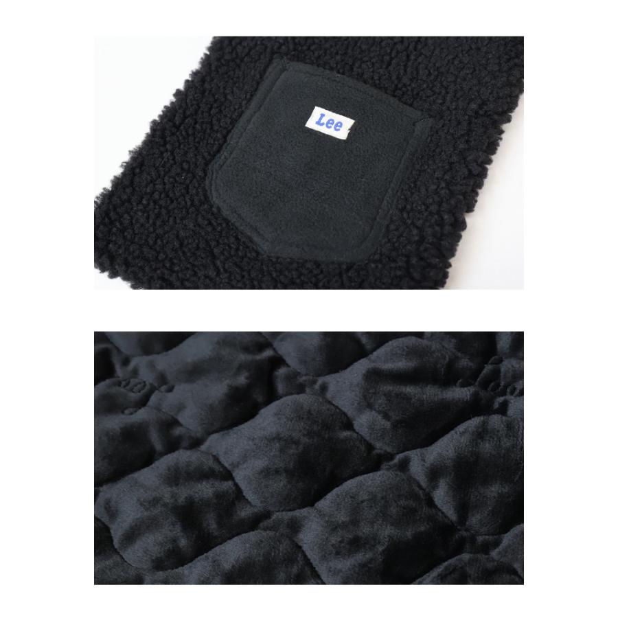 Lee（リー） 2025年秋冬 ボアマフラー フリースポケット メンズ