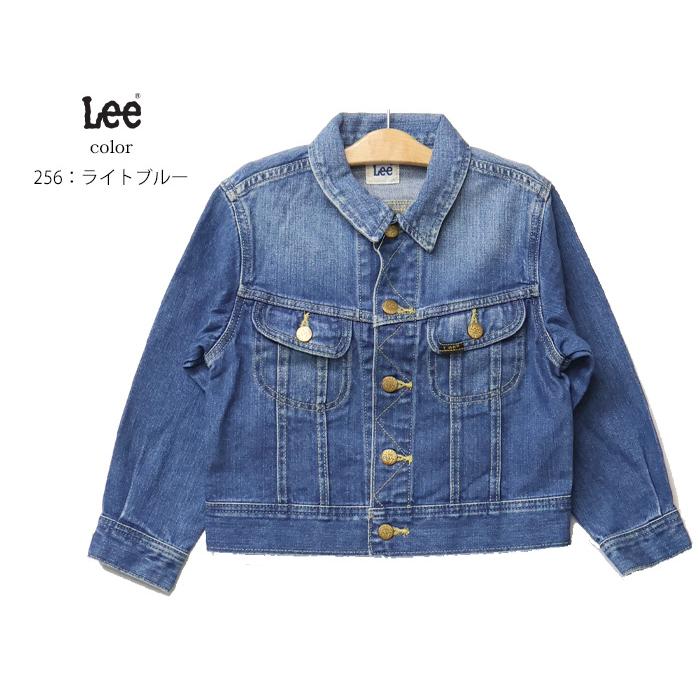 Lee リー キッズ ライダースジャケット デニムジャケット Gジャン ジージャン ライトアウター 子供用 男の子 女の子 ジュニア 送料無料 LK2100の画像