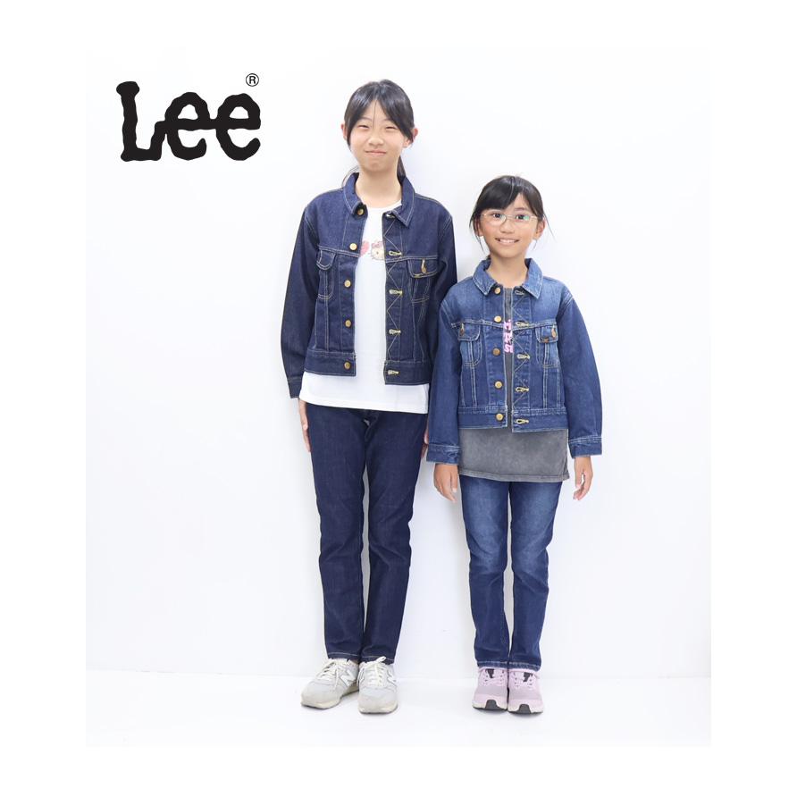 Lee リー キッズ ライダースジャケット デニムジャケット Gジャン ジージャン ライトアウター 子供用 男の子 女の子 ジュニア 送料無料 LK2100の画像