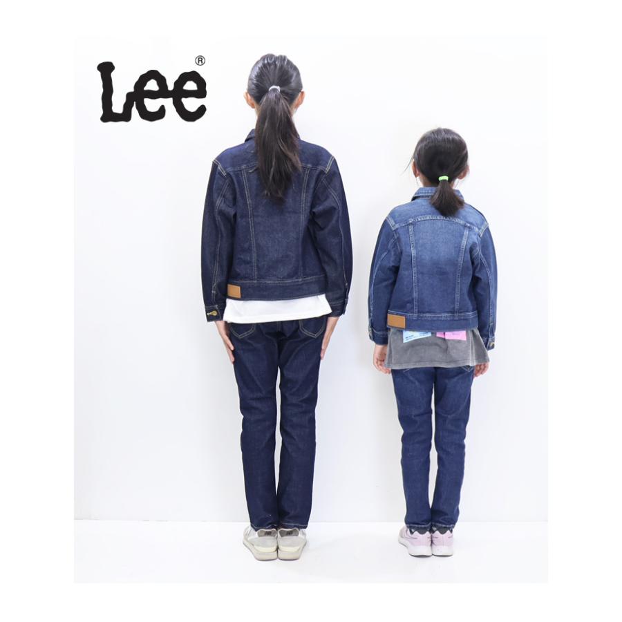 Lee リー キッズ ライダースジャケット デニムジャケット Gジャン ジージャン ライトアウター 子供用 男の子 女の子 ジュニア 送料無料 LK2100の画像