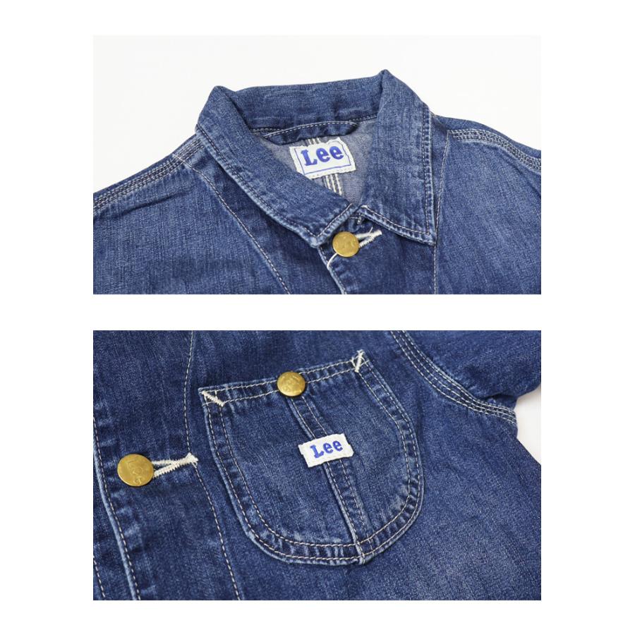 Lee（リー） キッズ ロコジャケット カバーオール デニムジャケット