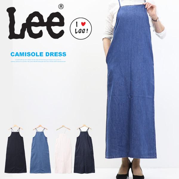Lee（リー） レディース キャミソールドレス オーバーオール スカート