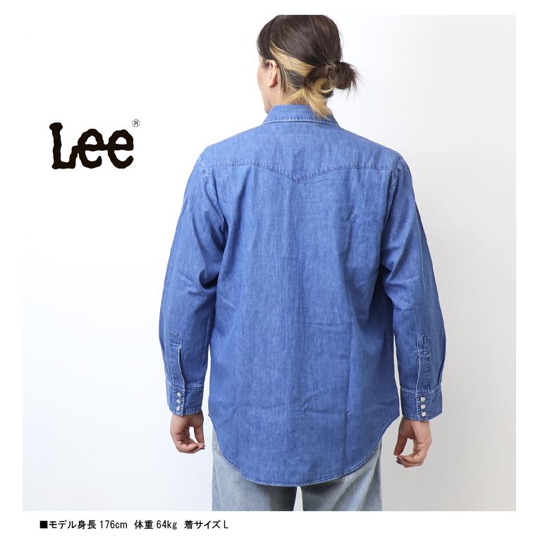 Lee リー Dungarees ダンガリーズ ウエスタン デニムシャツ 長袖 Lee リー Dungarees ダンガリーズ ウエスタン デニムシャツ 長袖