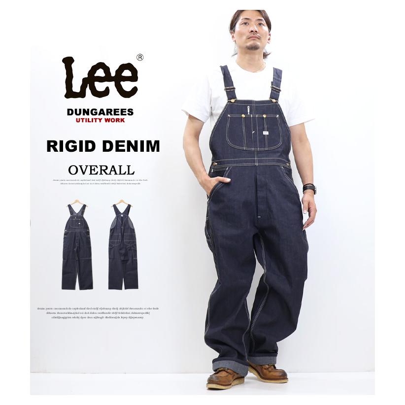 Lee リー No.LM7254 ダンガリーズオーバーオール インディゴ 濃紺 Lee LEE リー DUNGAREES OVERALL ダンガリーズ オーバーオール