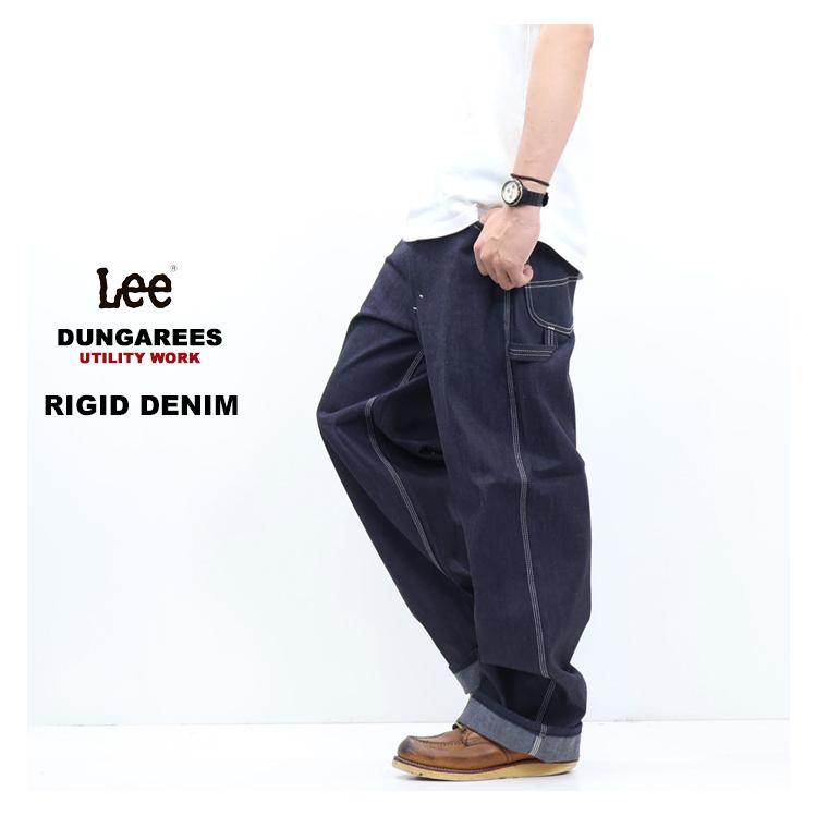 【美品】リー デニム ペインター ダンガリーズ インディゴブルー LM7288 楽天市場】LEE リー LM7288 ワークパンツ ペインターパンツ