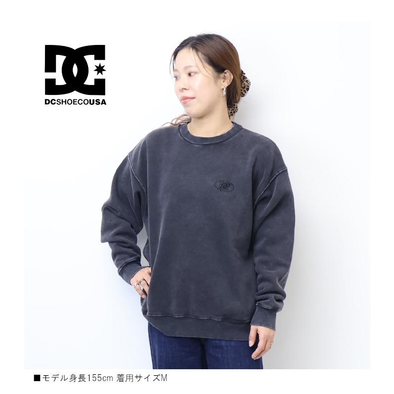 DC SHOESクルーネックスウェットウエア裏フリース DC SHOES（ディーシーシューズ） ディーシーシュー レディース ロゴ