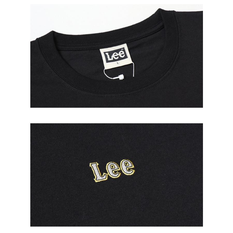 Lee（リー） バックプリント 半袖Tシャツ ブルドッグフラッシャー