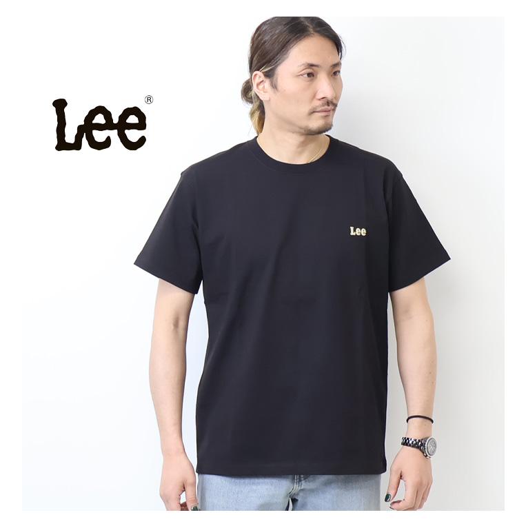 Lee（リー） バックプリント 半袖Tシャツ ブルドッグフラッシャー