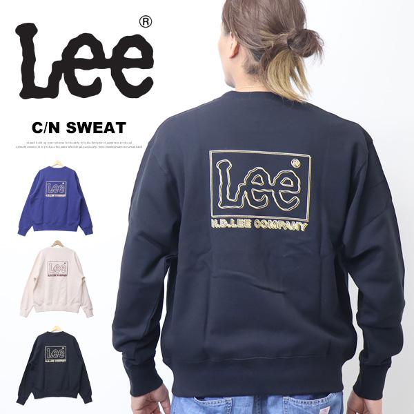 Lee（リー） ロゴ刺繍 スウェットシャツ トレーナー メンズ 送料無料