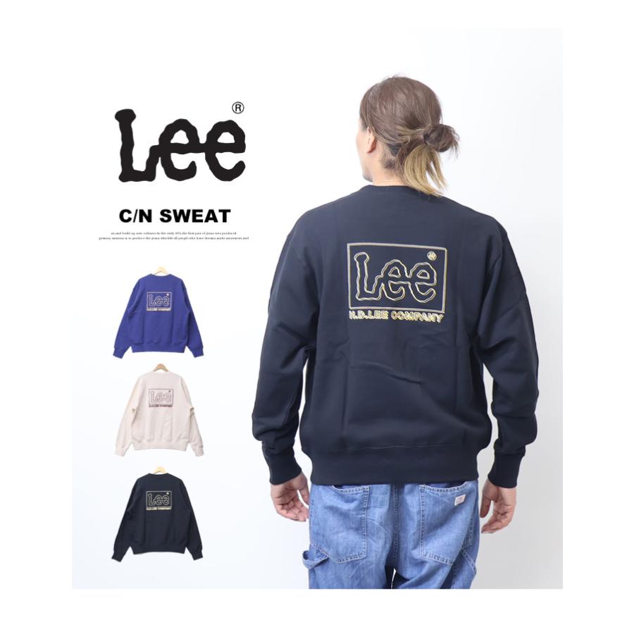 Lee（リー） ロゴ刺繍 スウェットシャツ トレーナー メンズ 送料無料