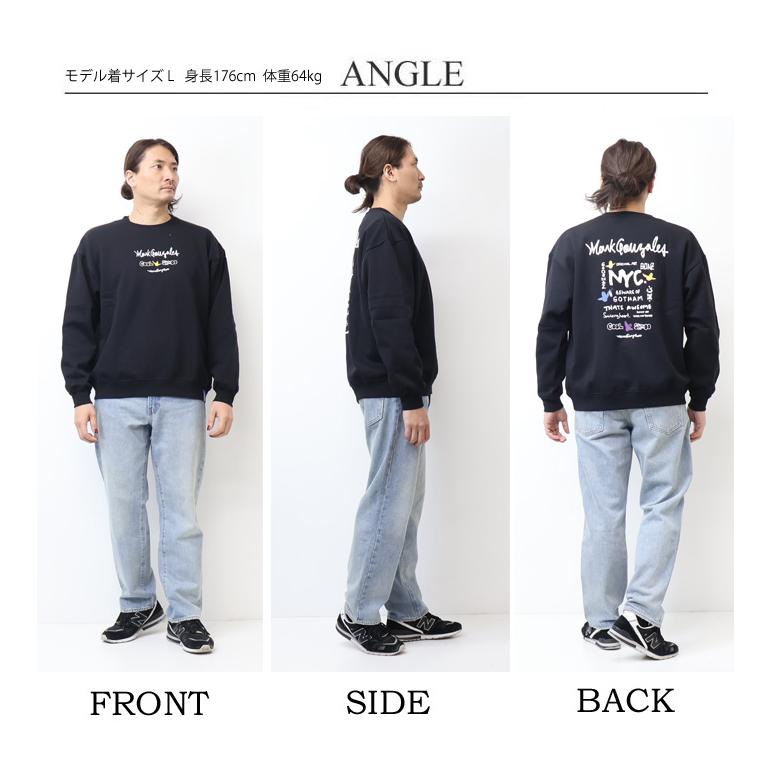 Mark Gonzales（マークゴンザレス） クルーネック スウェットシャツ