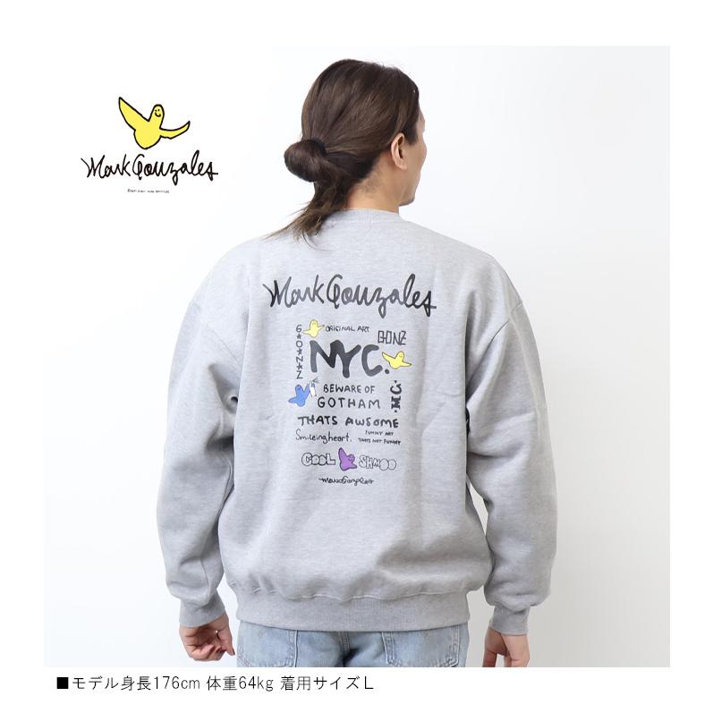 Mark Gonzales（マークゴンザレス） クルーネック スウェットシャツ