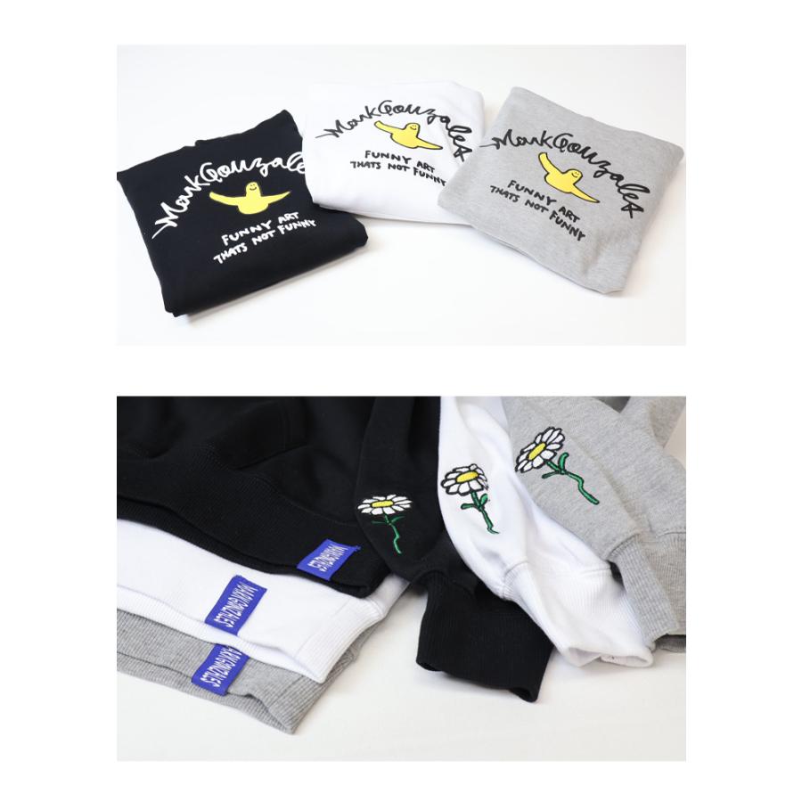 Mark Gonzales（マークゴンザレス） スウェットパーカー フーディ プル