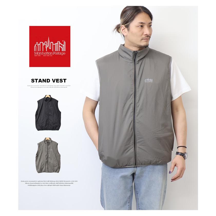 Manhattan Portage（マンハッタンポーテージ） スタンドベスト メンズ