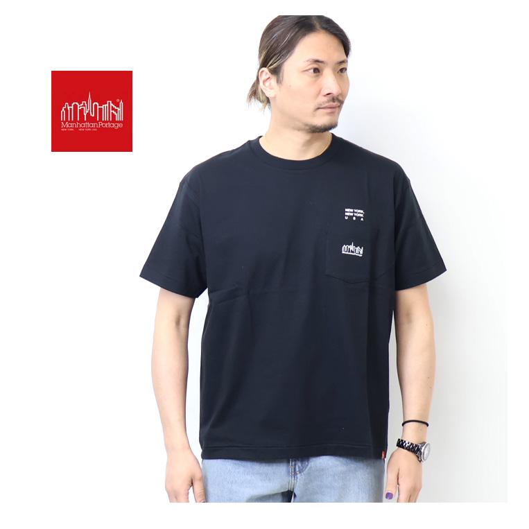 Manhattan Portage（マンハッタンポーテージ） 胸ポケット プリント