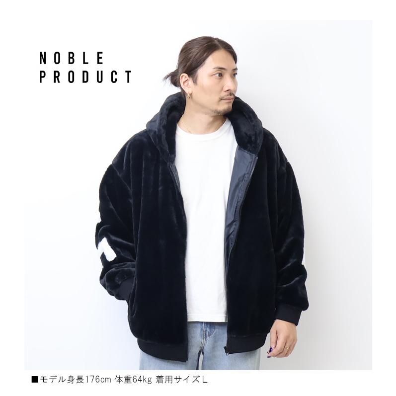 NOBLE PRODUCT（ノーブルプロダクト） バックビッグロゴ ファー