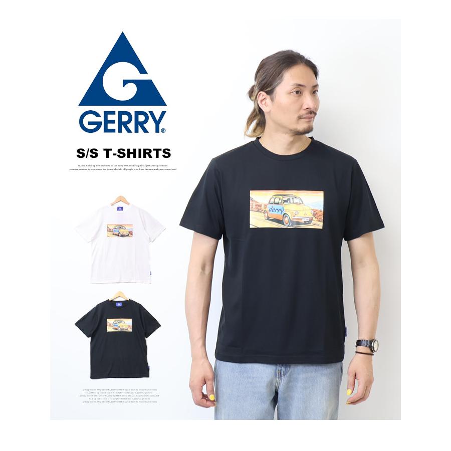 GERRY（ジェリー） プリント 半袖Tシャツ 半T メンズ NGS507 : REX ONE
