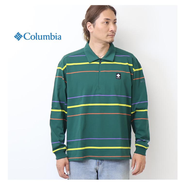 Columbia（コロンビア） キャロリーナアベニューハーフジップポロ 長袖